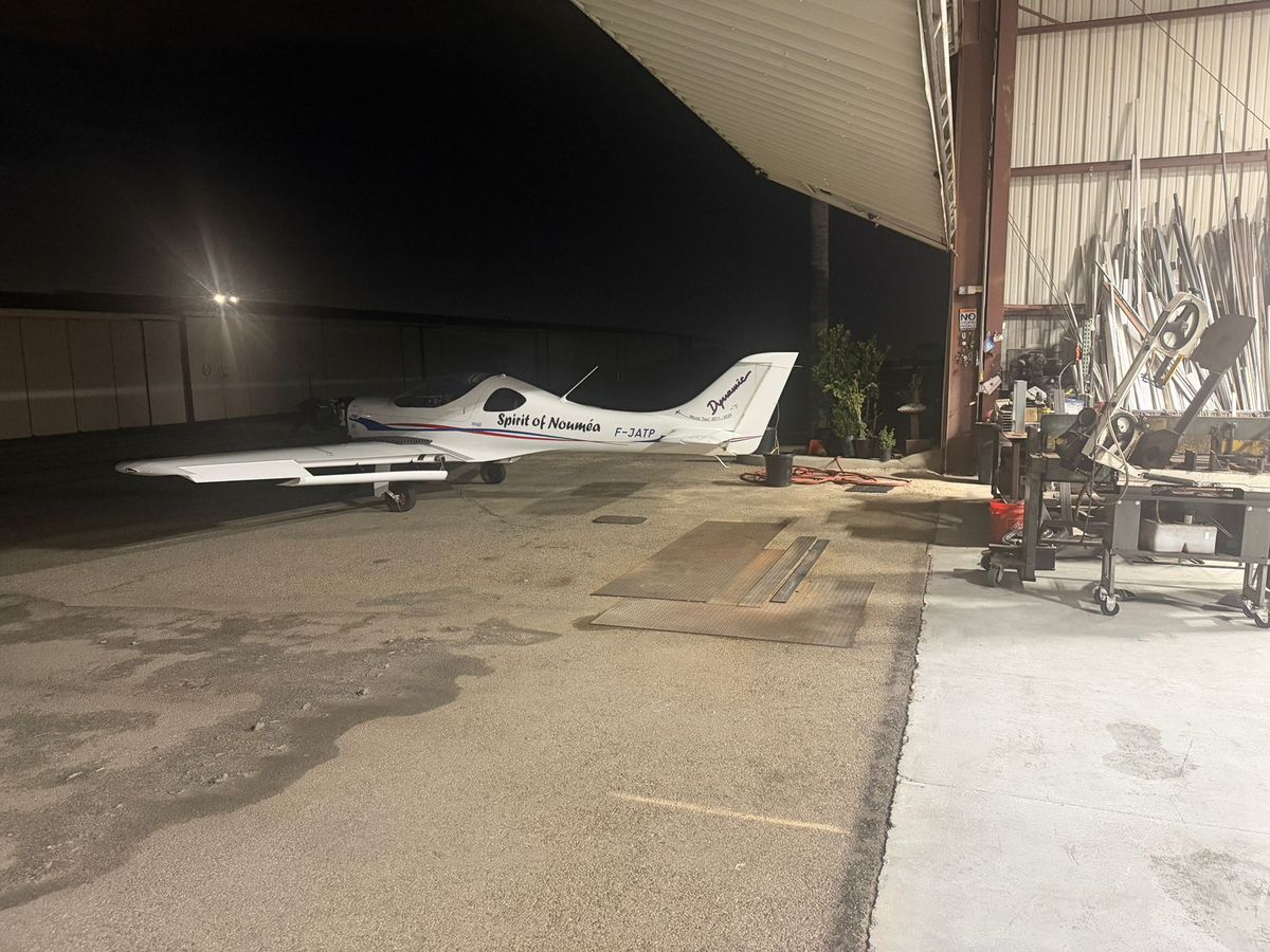 Day 1 — Wing assembly at Whiteman