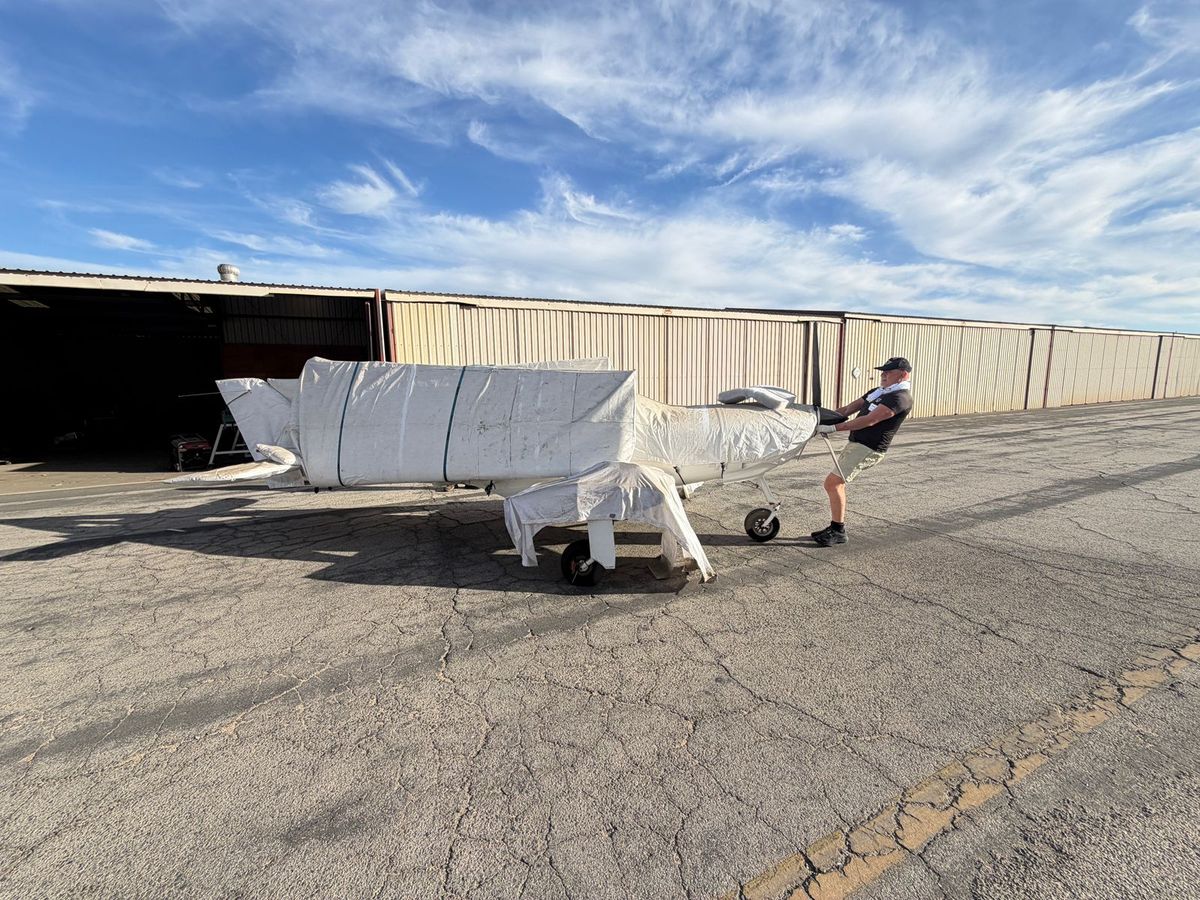 Day 1 — Wing assembly at Whiteman - 2